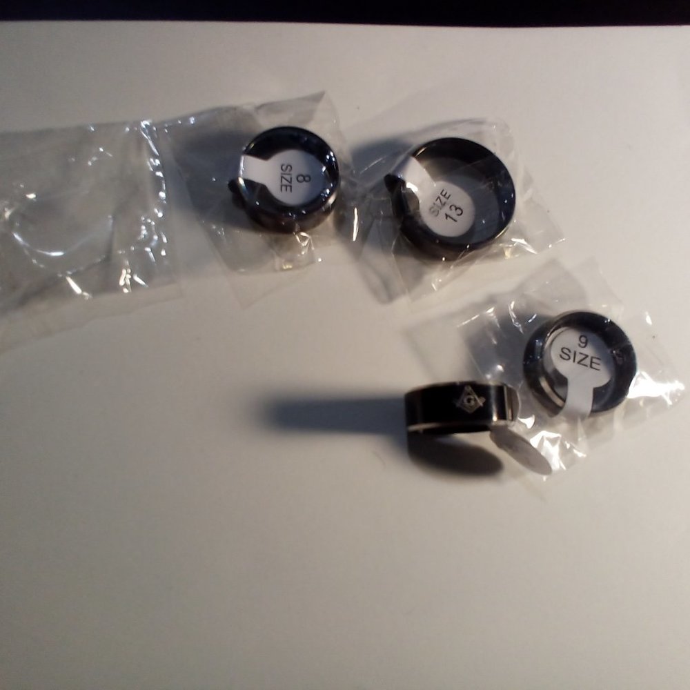 Freemason  rings set